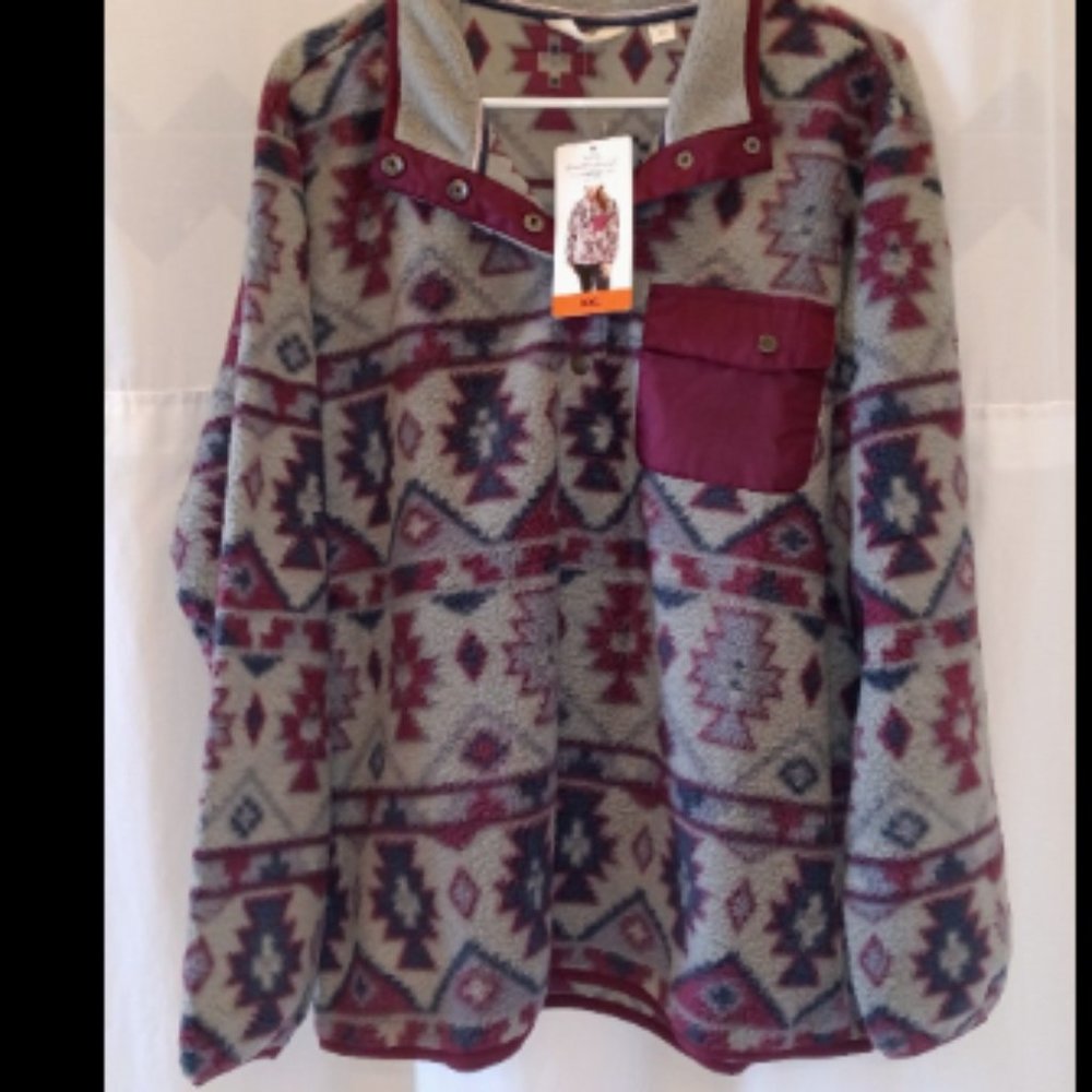 Women's Soft Fleece Pullover - 2X